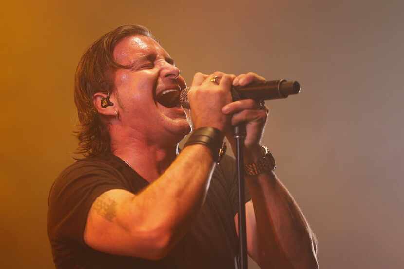 Scott Stapp performs at the Granada Theater in Dallas on Feb. 10, 2016. (Rose Baca/The...