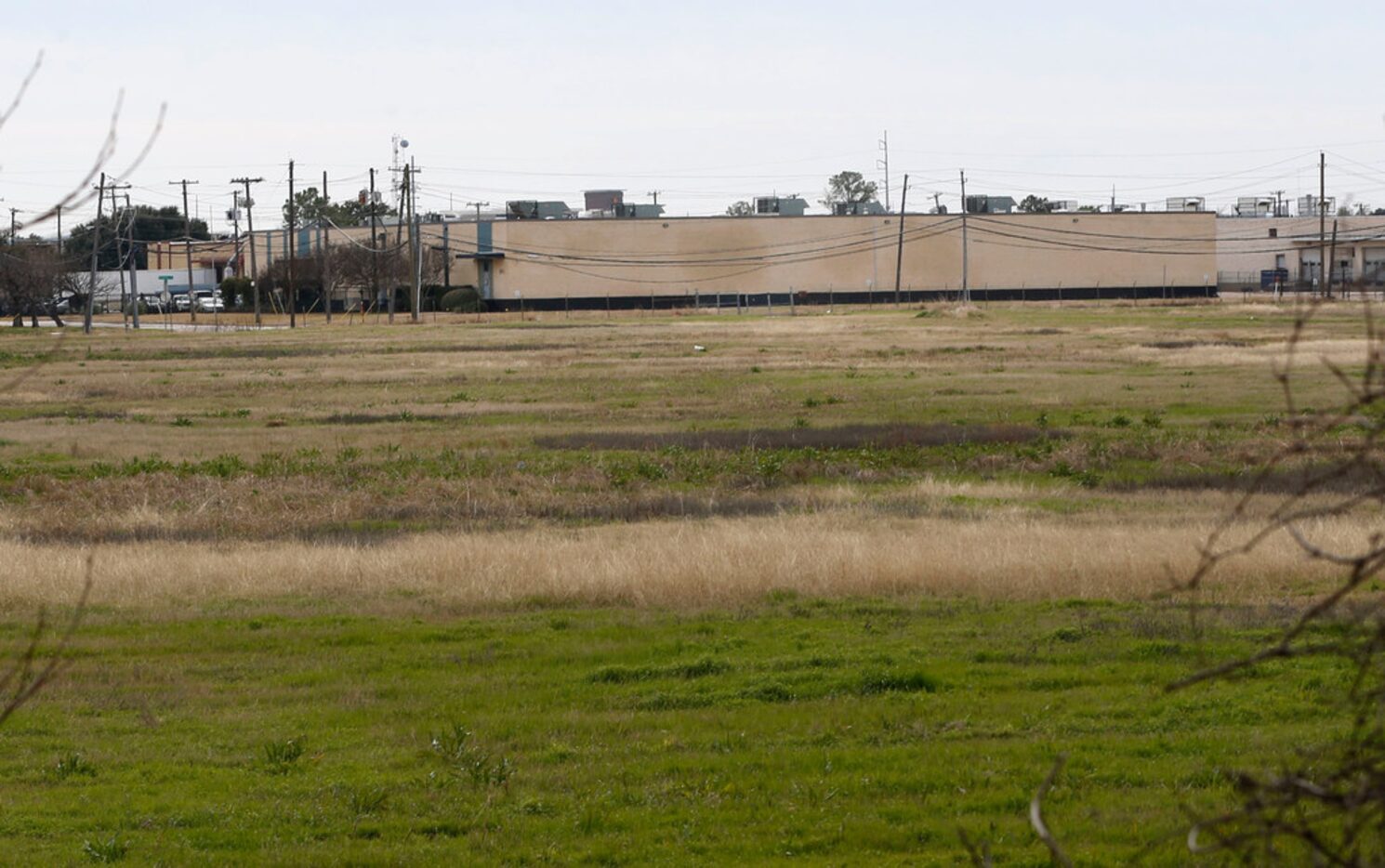 The field where the proposed new Salvation Army would be built is in front of the company...