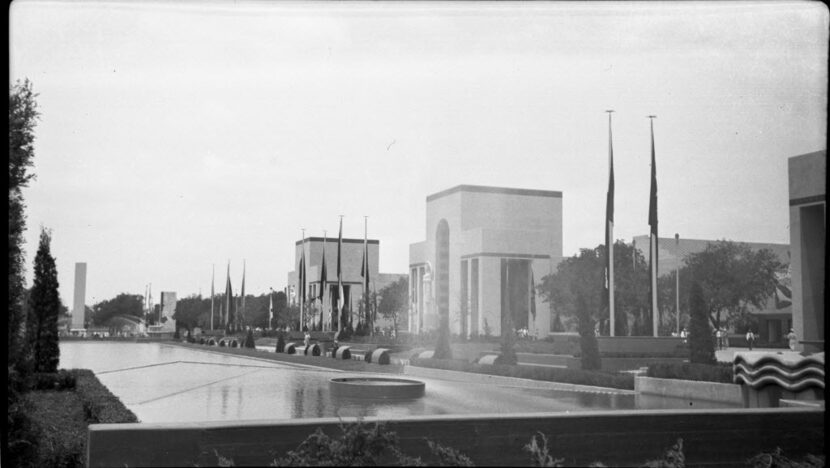  The Esplanade and Centennial Hall when they were still bright and shiny (Photo by J. Elmore...