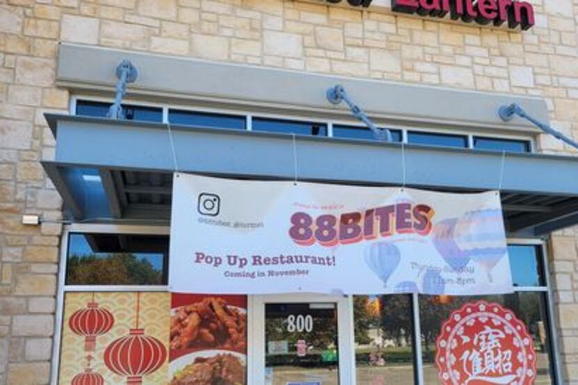 88 Bites, a pop-up restaurant inside The Red Lantern, opened last month in McKinney.