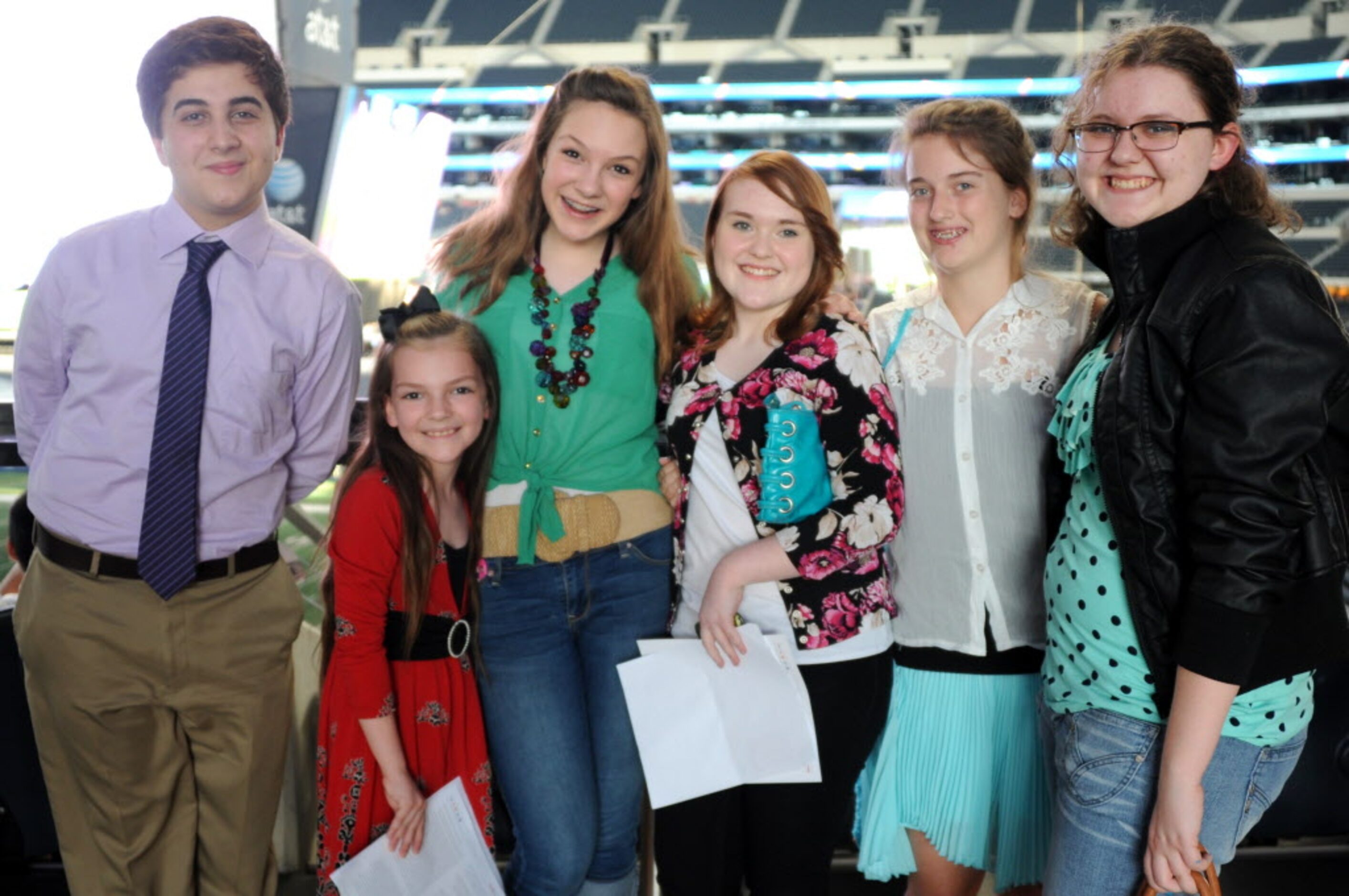 High school friends and opera buffs Aj Azer, Paloma Magana, Carmen Magana, Mary Ridenour,...