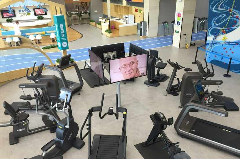 Cooper Aerobics is a global brand in wellness, with fitness centers such as this one in...