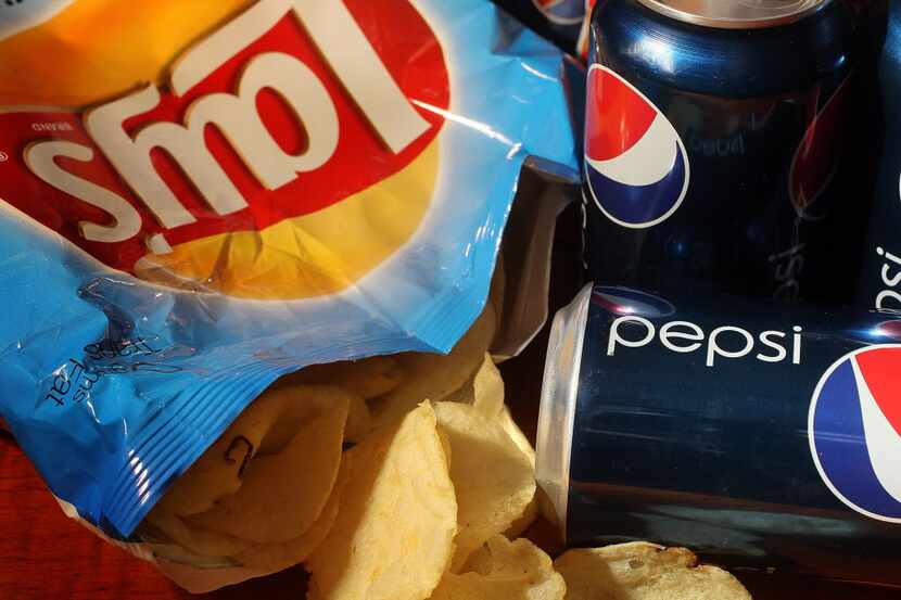  Sales at Frito-Lay helped bolster PepsiCo's first-quarter profits. (Photo Illustration by...