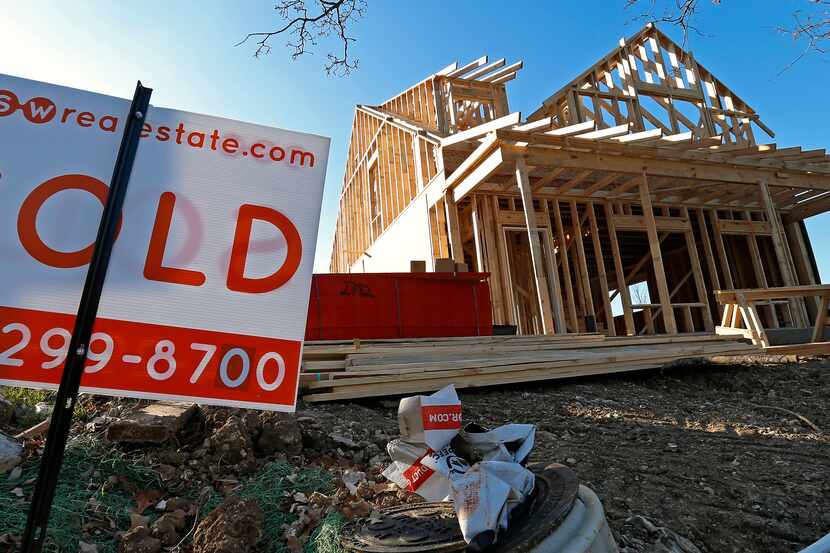 Builders can wind up holding the bag on houses they've sold if buyers back out of purchases.