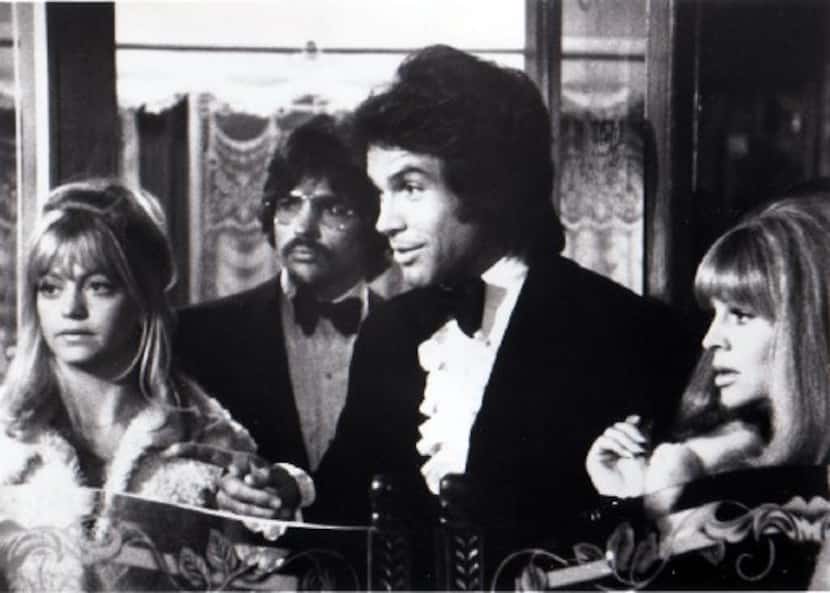 Goldie Hawn, Warren Beatty and Julie Christie in 1975'a 'Shampoo' (The Dallas Morning News...