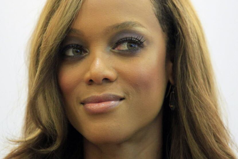 In this 2012 file photo, supermodel Tyra Banks attends a press conference in Singapore ahead...