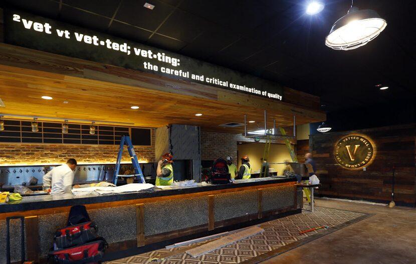  Your bar and restaurant at the Alamo (Tom Fox/Staff photographer)