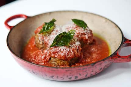 Carbone's meatballs are one of the most popular items, says the chef. 