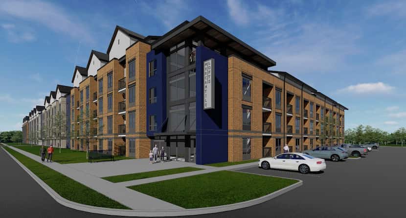 Developer Bridgeview Multifamily's Arlington apartment project will have 250 rental units.