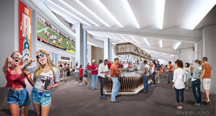 Rendering of the proposed renovation of the Cotton Bowl by Overland Partners. Courtesy Fair...