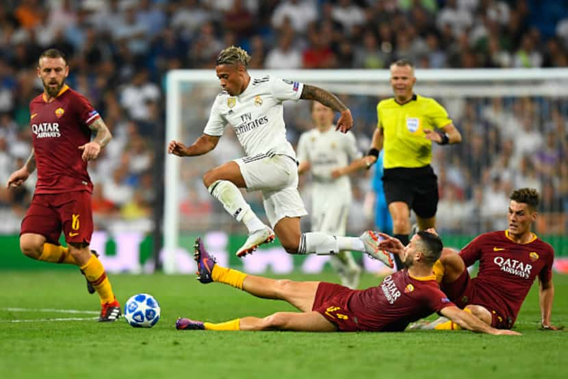 Mariano (centro) (Photo by GABRIEL BOUYS / AFP/Getty Images)