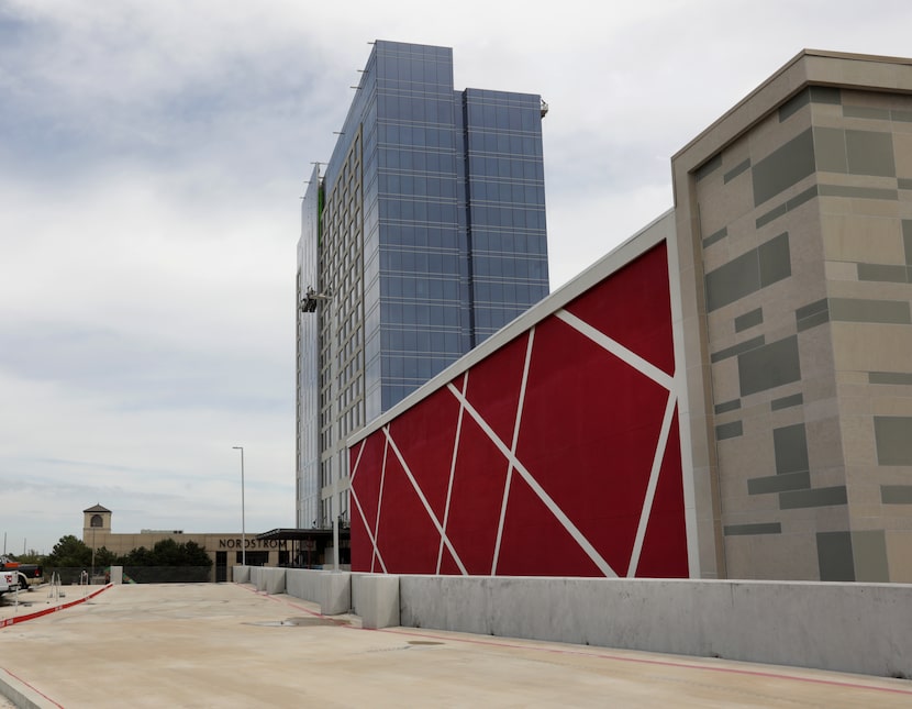 The exterior of KidZania at Stonebriar Centre in Frisco and the Hyatt Hotel under...