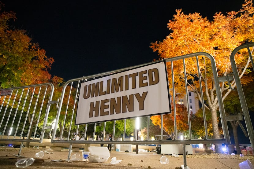 Police shut down Hennything Fest at Dallas City Hall after a fight caused attendees to make...