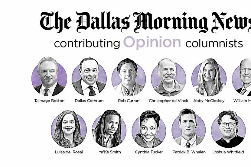 The Dallas Morning News has added Talmage Boston to its stable of contributing columnists.