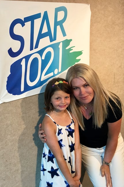 Leigh Ann Adam, the morning host of Star 102.1, heard about Hallie Barnard's struggle with...