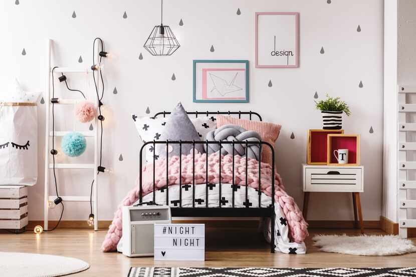 You don't have to spend a lot on a child's room. Less-expensive, trendy pieces will create a...