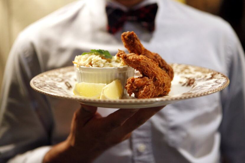 Fried chicken at Sissy's Southern Kitchen and Bar (Lara Solt/Staff Photographer)