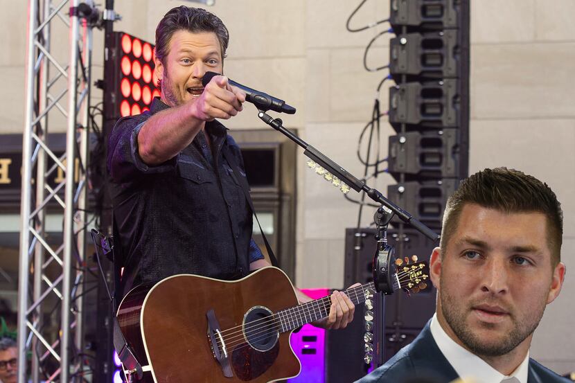 Original photo: Blake Shelton performs on NBC's "Today" show at Rockefeller Plaza on Friday,...