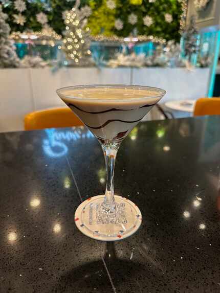 Chocolate Fake-Tini is one of the mocktail options at Le Parisienne.