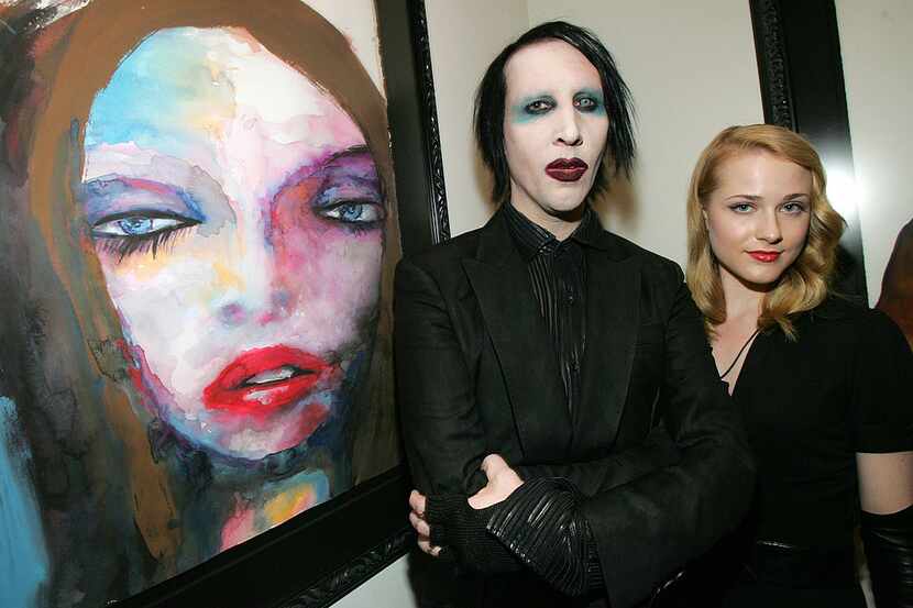 Marilyn Manson y Evan Rachel Wood fueron pareja durante tres años.