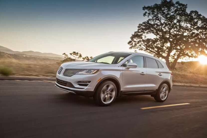 
The 2015 Lincoln MKC crossover makes good use of the Ford Escape’s nimble platform, which...