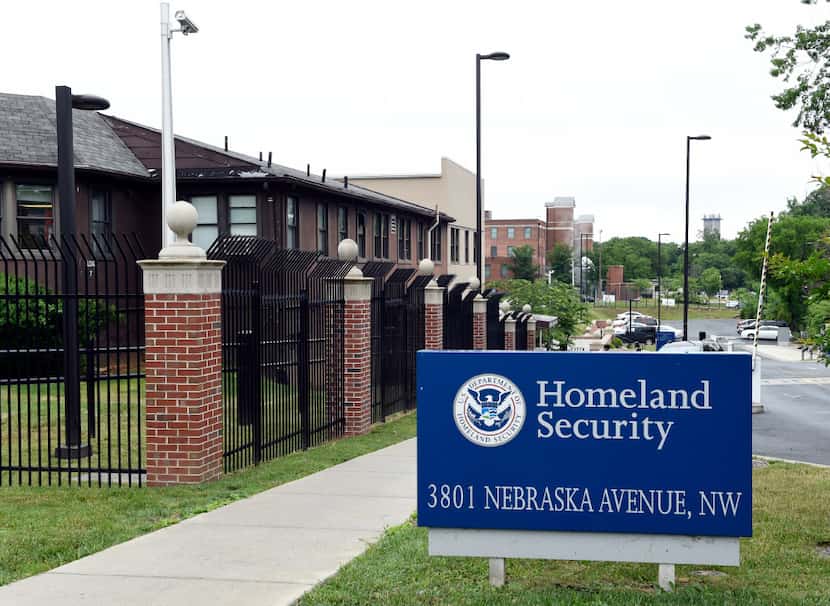 FILE - In this June 5, 2015 file photo, a view of the Homeland Security Department...