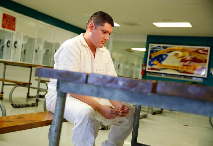 Enrique Arochi, shown here in the Texas Department of Criminal Justice's Robertson Unit in...