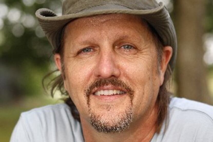 Jimmy LaFave poses for a portrait during WoodyFest, the Woody Guthrie Festival in Okemah,...