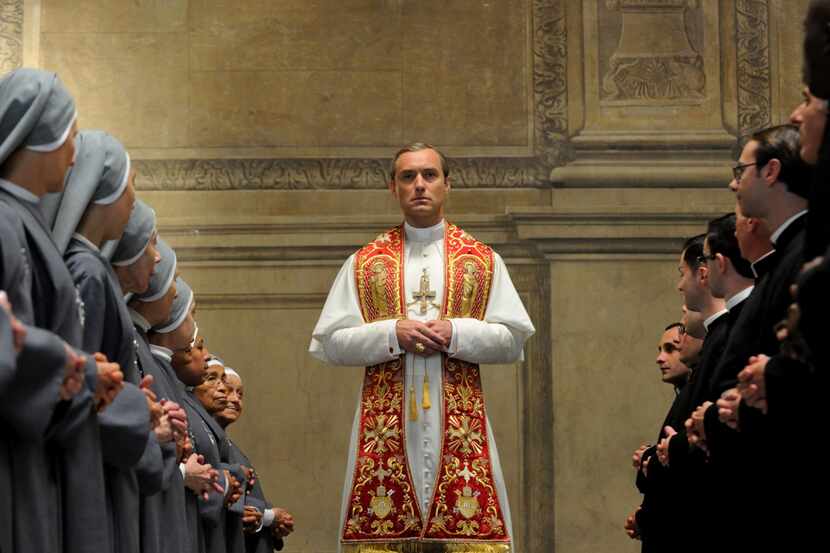 Jude Law in "The Young Pope."
