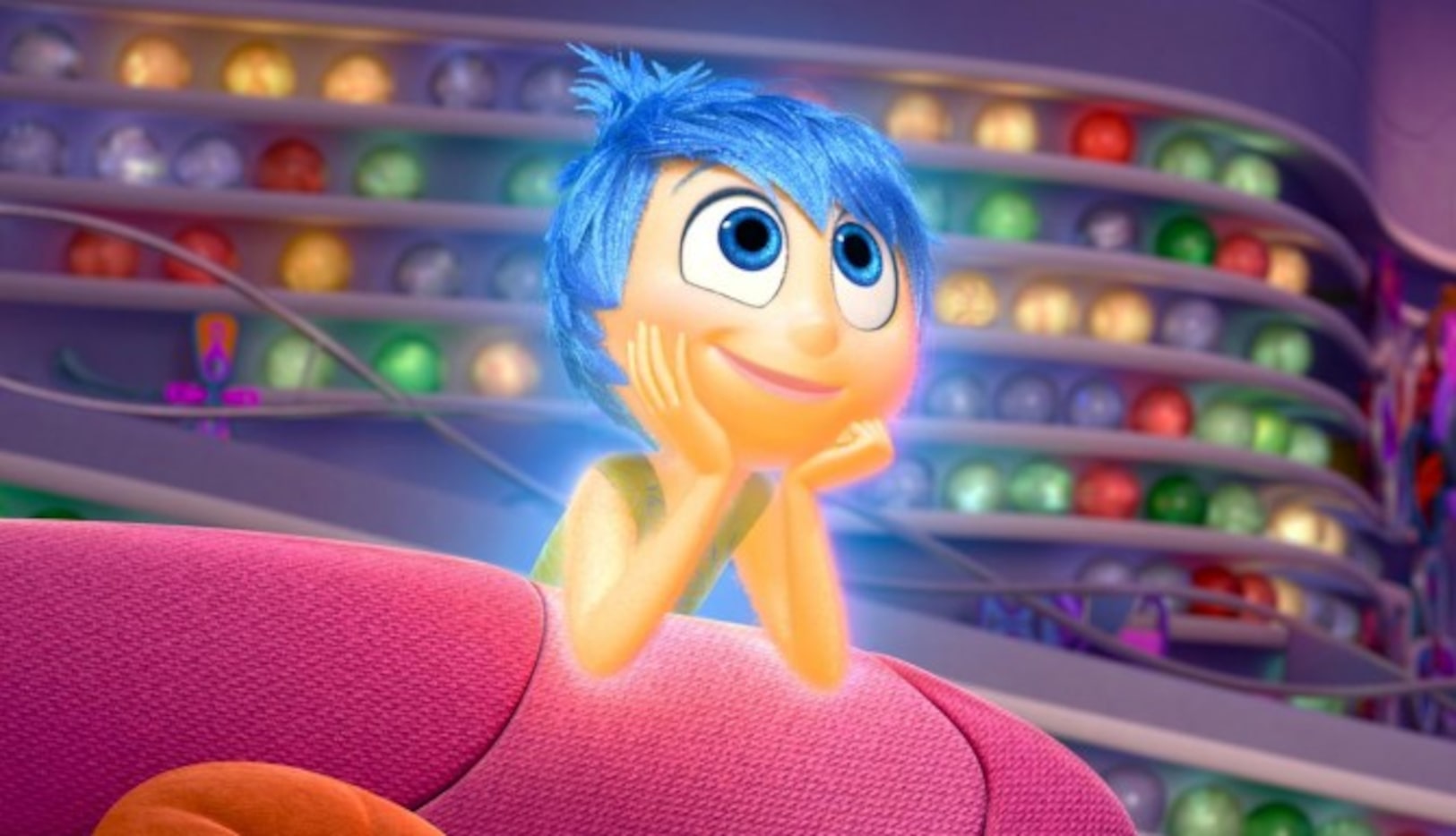 
				“Alegría”, el pequeño personaje de "Inside Out" (“Intensa-Mente”) llegará a los cines...