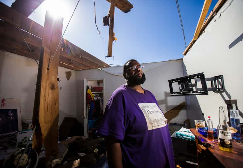 Alvin Dunbar was a resident of the Southwind until Oct. 20, when the tornado tore the roof...