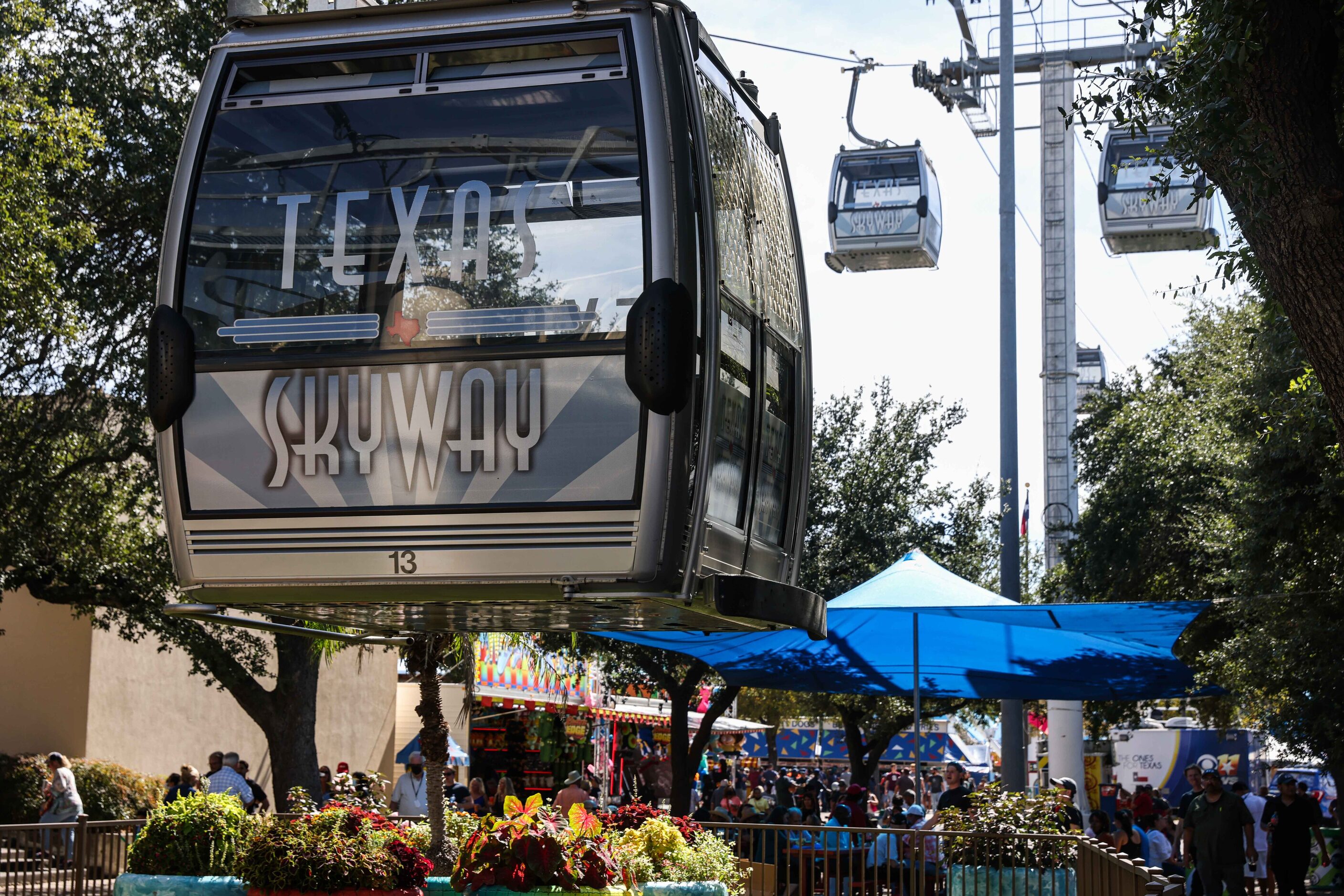 The State Fair of Texas during its opening day in Dallas on Friday, September 24, 2021. The...