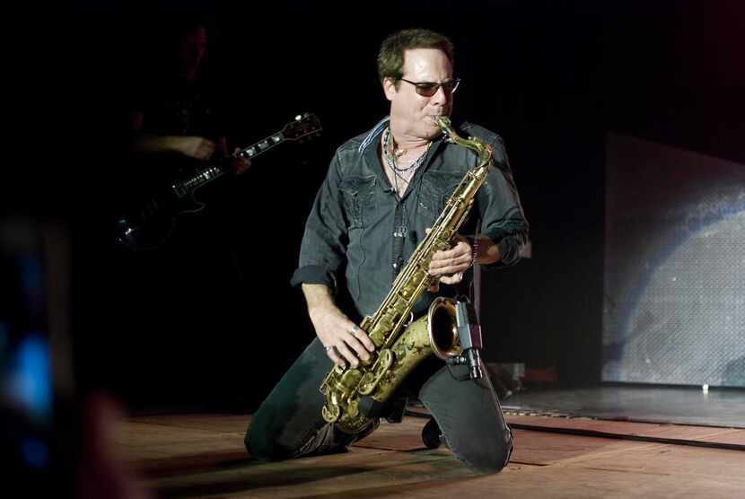 Tom Gimbel, guitarist, keyboardist and saxophone player for rock band Foreigner.