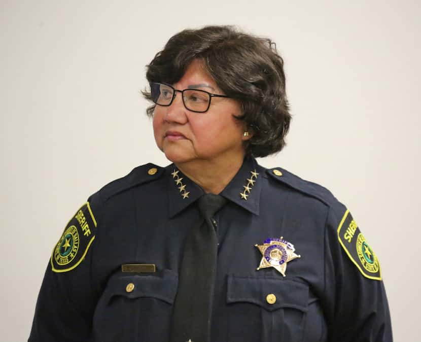 Dallas County Sheriff Lupe Valdez is evaluating options for what to do if the jail has a...
