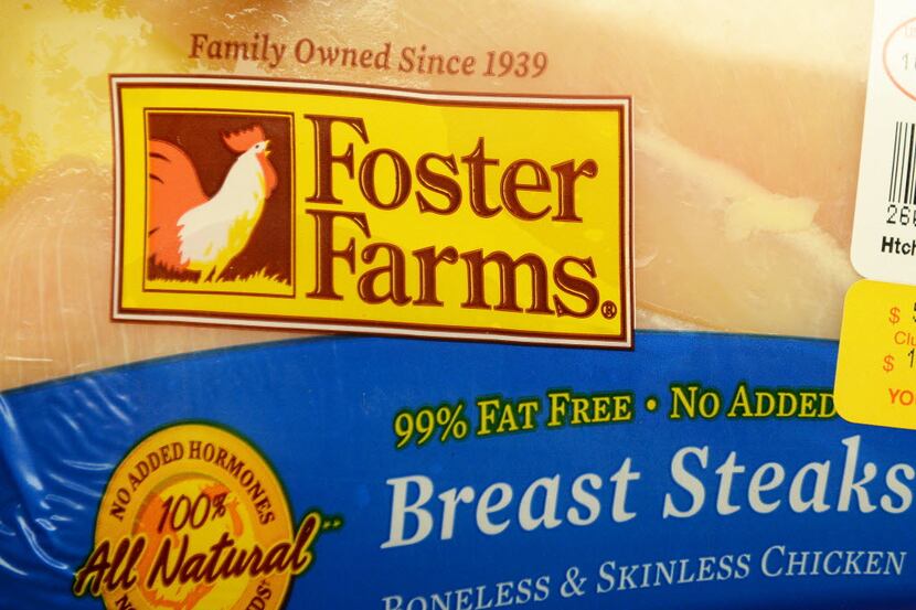 Chicken sold by Foster Farms has been linked to a national salmonella outbreak (Getty Images)