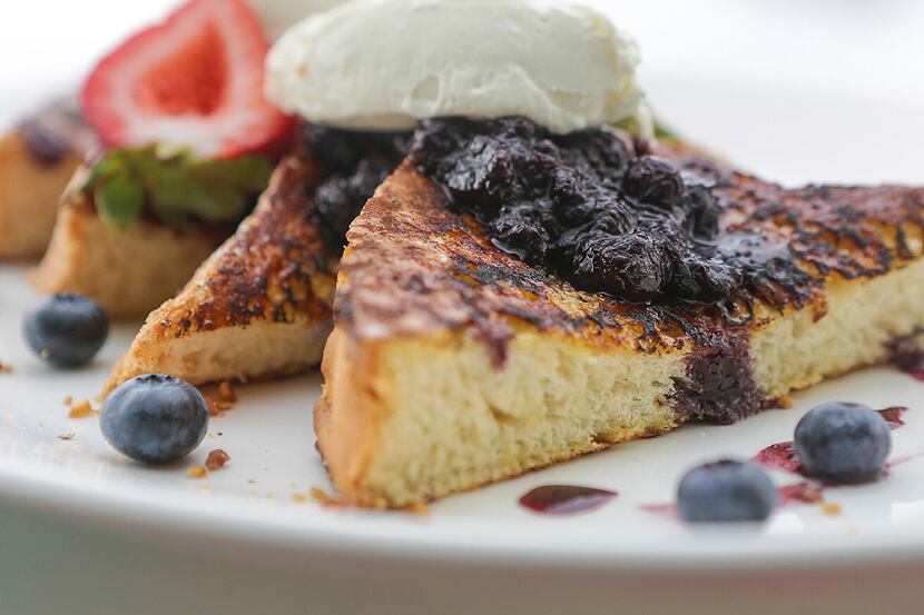 LAW Restaurant's four-course a la carte Mother's Day brunch includes dishes like brioche...