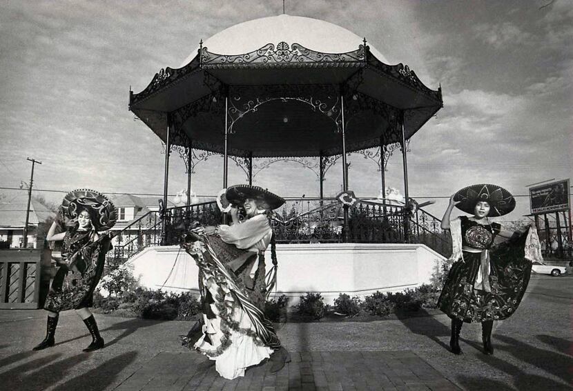 Dancers perform at the opening of Pike Park in 1978. (File / DMN)