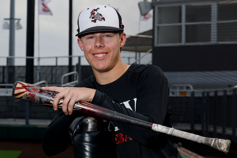 Argyle freshman Grady Emerson poses for a portrait on Wednesday, April 19, 2023 in Argyle. 