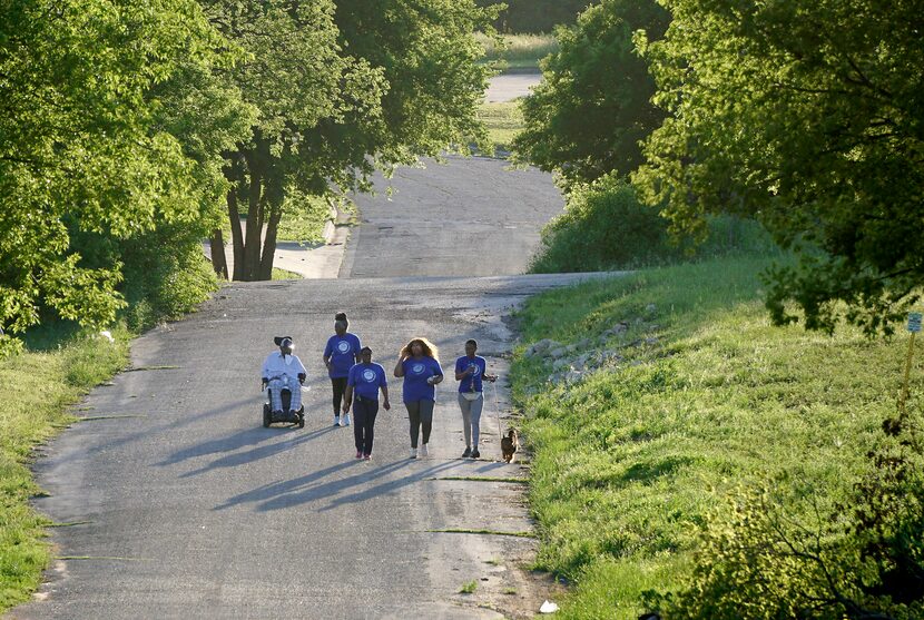 The Moai group in Lake Como started walking when the city launched its Blue Zone initiative...