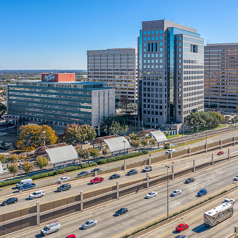 Energy Square is at U.S. 75 and University Drive in North Dallas.