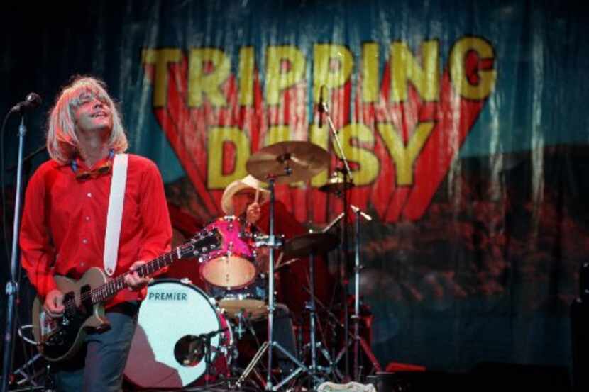 Tripping Daisy in concert at Great Wood Music Center in Boston Mass. opening for Def...