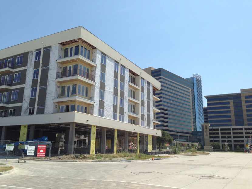 Drury Southwest's new hotel is just south of where Trammell Crow Residential is building...