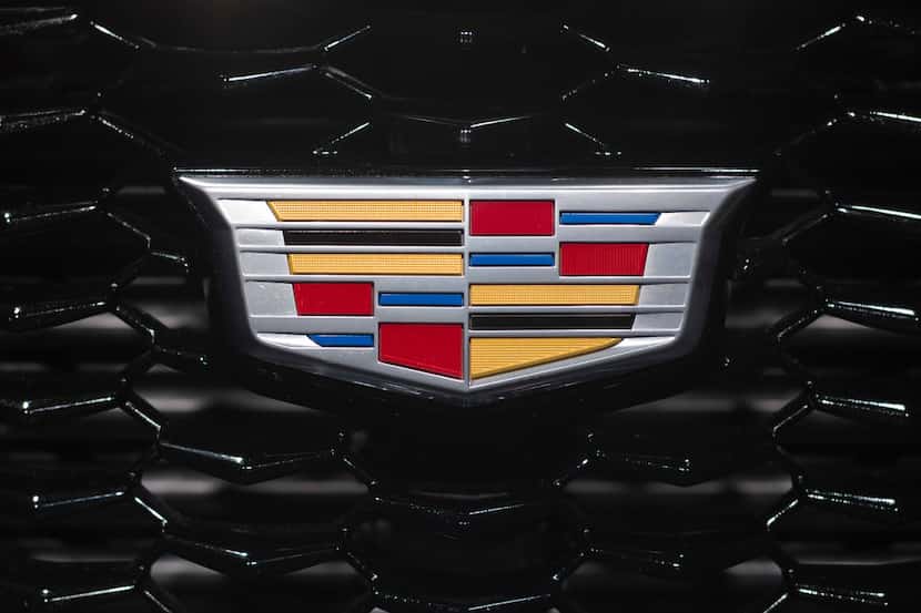A Cadillac at the New York Auto Show. General Motors says it will get rid of three Cadillac...