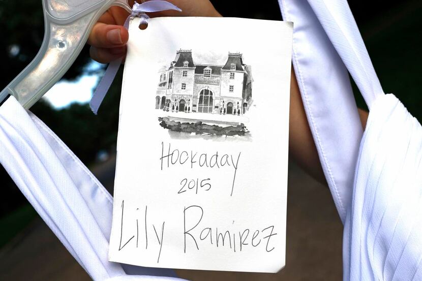 The graduation dress  came with Lily Ramirez’s name on it, but she was among those seeking...