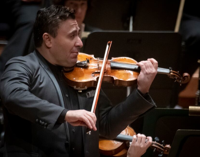 Violinist Maxim Vengerov coaxed finely focused and polished sounds from his ex-Kreutzer...