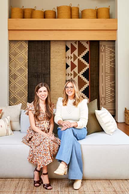 Rachel Bentley (left) and Carly Nance, are co-founders of The Citizenry, a Dallas-based home...