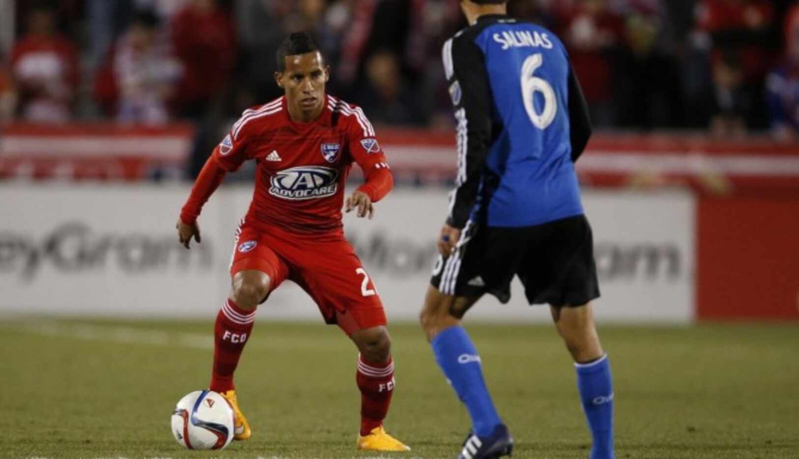 Michael Barrios (21) debutó el sábado pasado en la MLS, en el triunfo de Dallas 1-0 ante San...
