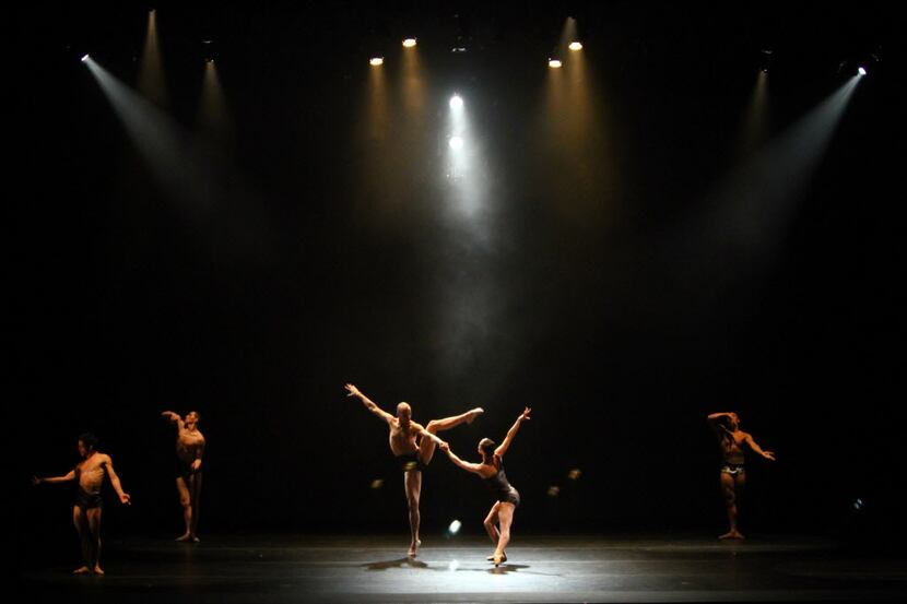 Complexions Contemporary Ballet performs 'Moon Over Jupiter' on May 13, 2011 at Winspear...