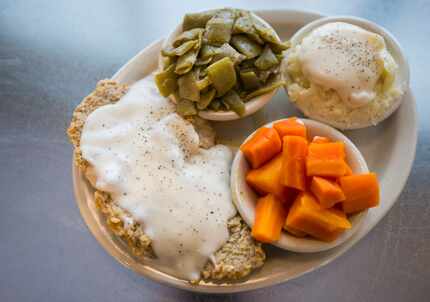 Norma's Cafe is selling chicken-fried steak, meatloaf or chicken with dressing for $1.79 on...
