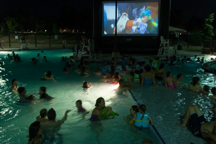 The season’s second dive-in movie will be shown July 25 at the Frisco Athletic Center’s...